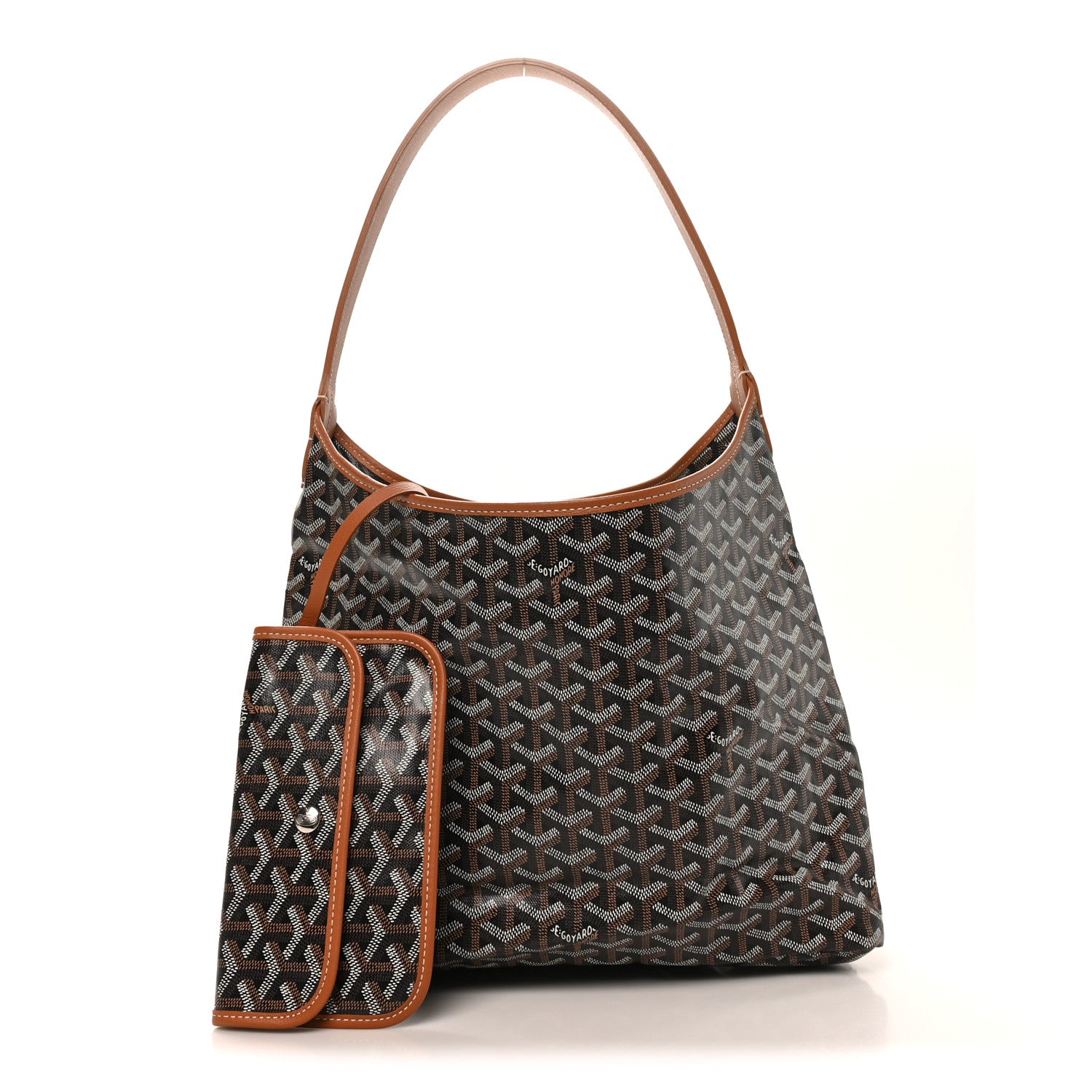 Goyard Goyardine Boheme Hobo Black Gold 3 of 11