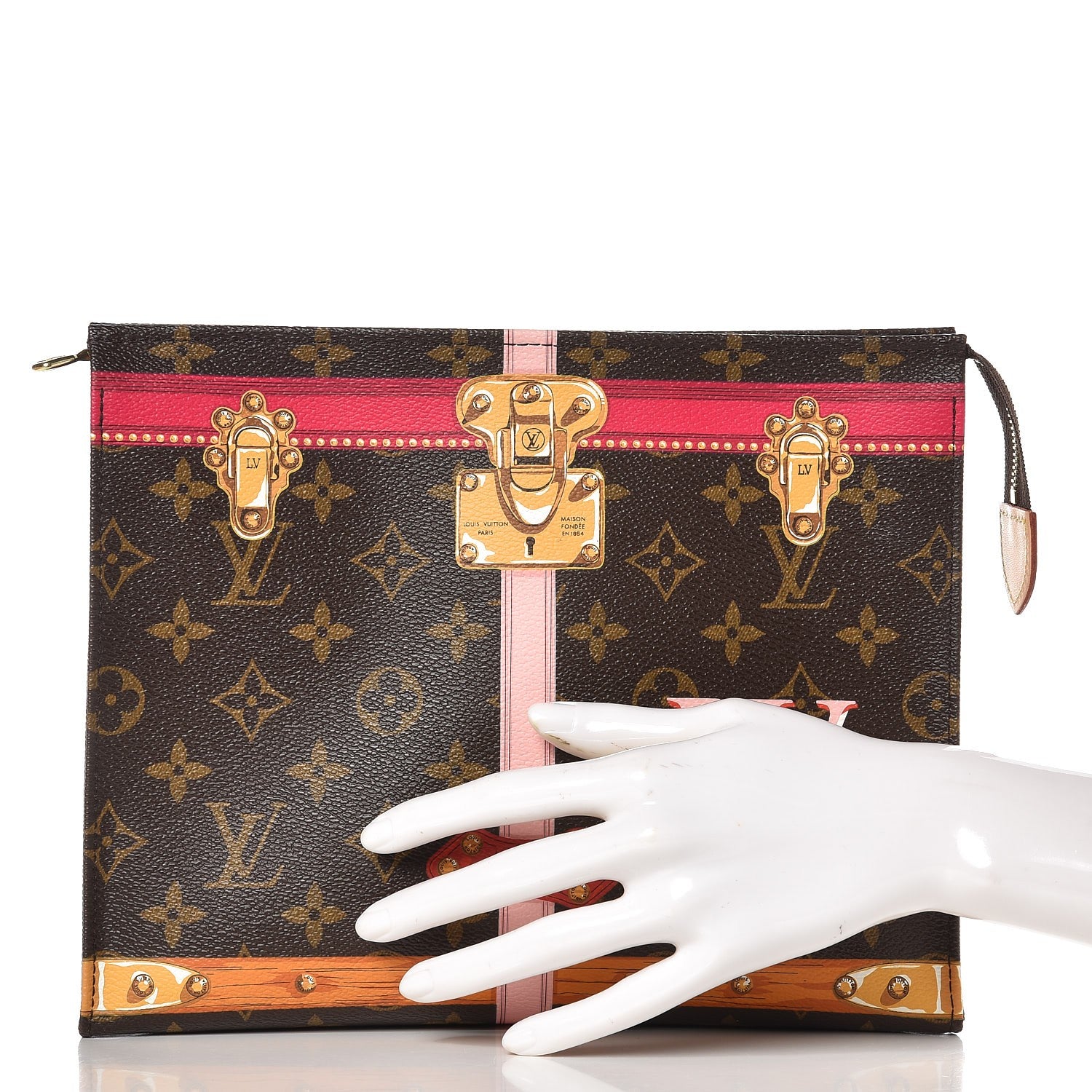 Louis Vuitton Monogram Summer Trunks Toiletry Pouch 26 2 of 9