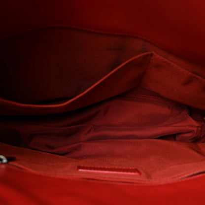 Chanel Lambskin Quilted Small Urban Delight Tote Red 5 of 11