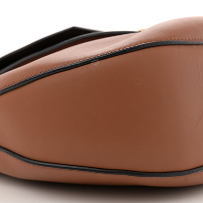 Salvatore Ferragamo Calfskin Fiona Hobo Brown 9 of 13