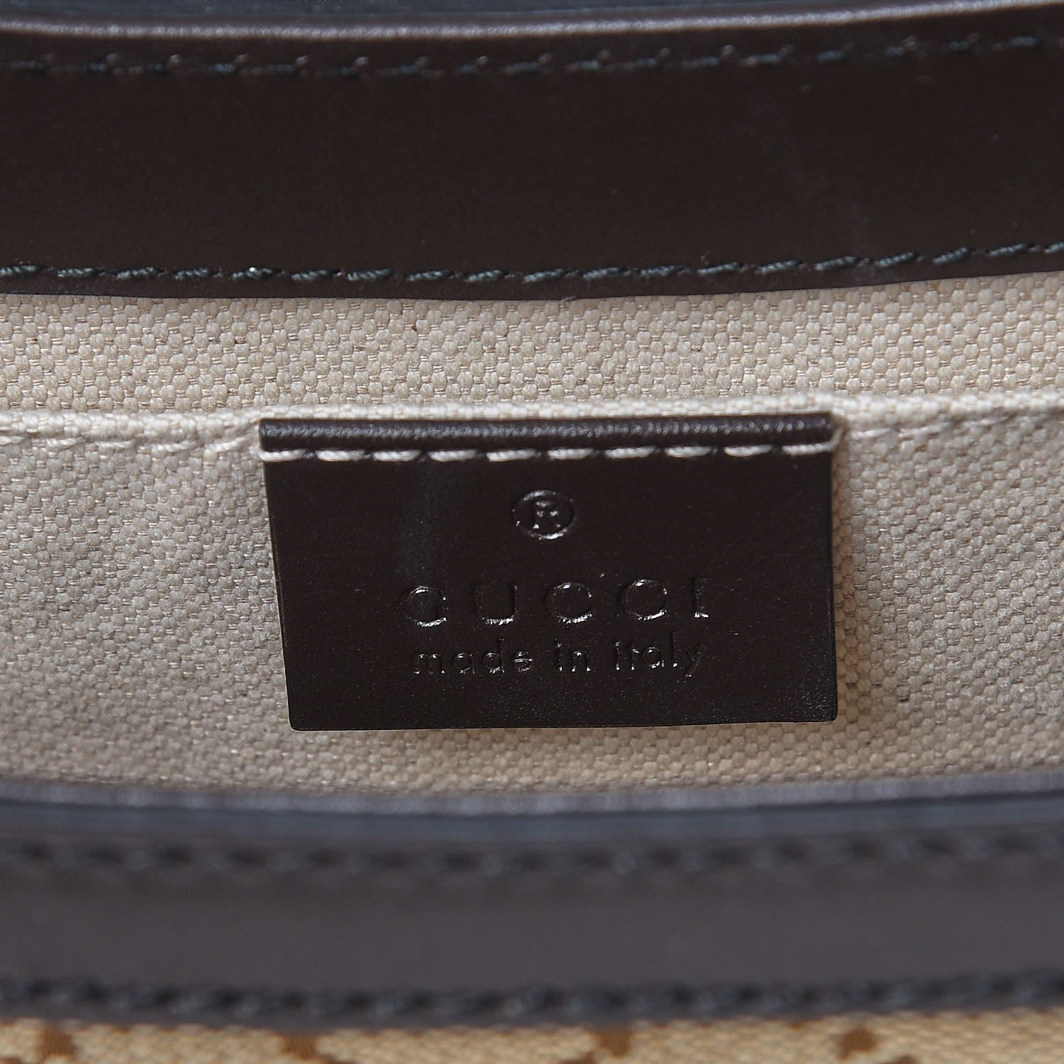 Gucci Monogram Medium Emily Chain Shoulder Bag Dark Brown 6 of 12