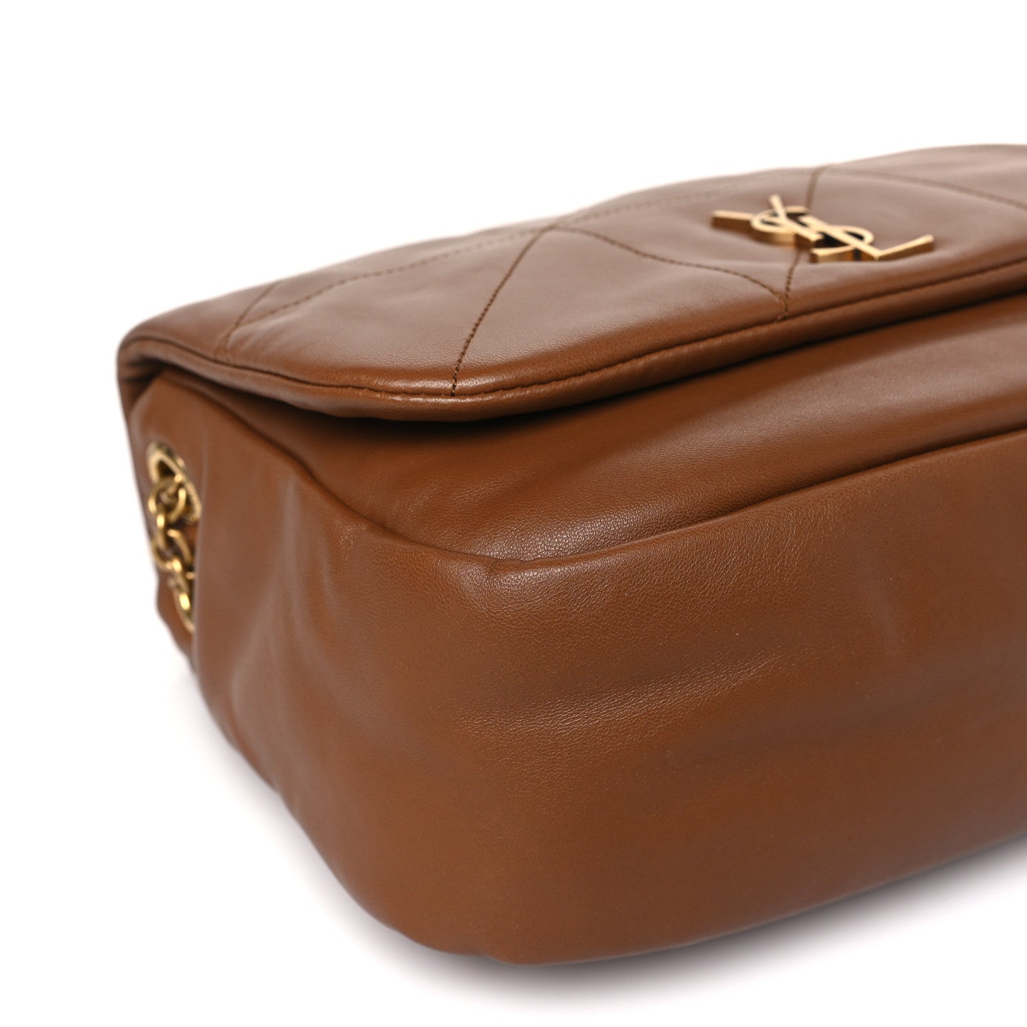 Saint Laurent Lambskin Matelasse Monogram Small Jamie 4.3 Light Fox 8 of 9