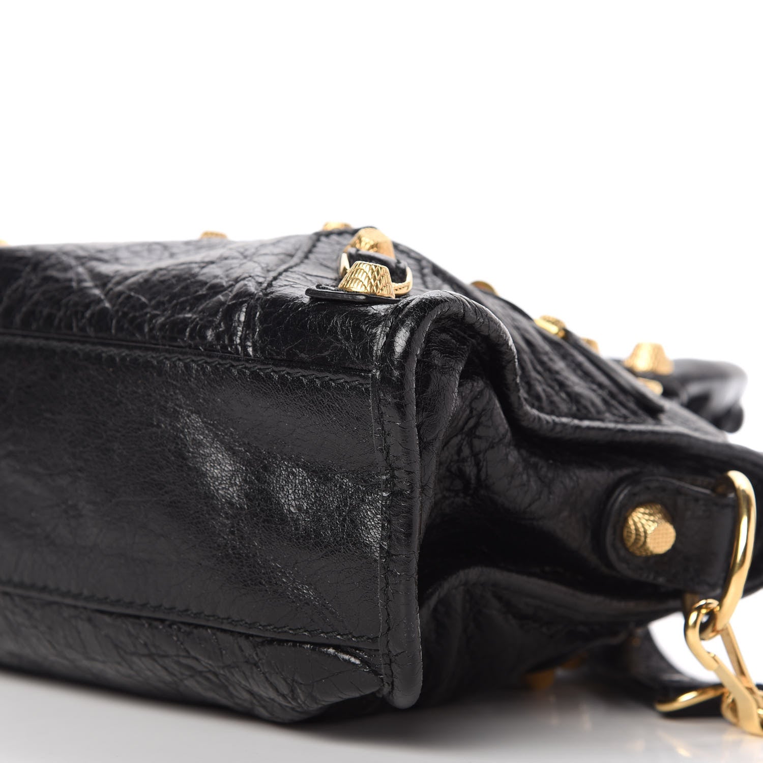 Balenciaga Agneau Giant 12 Gold Hardware Mini City Black 7 of 10