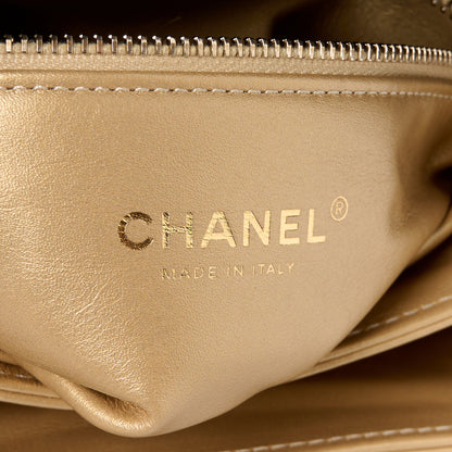 Chanel Lambskin Quilted Mini Medallion Multi Chain Flap Black 6 of 11