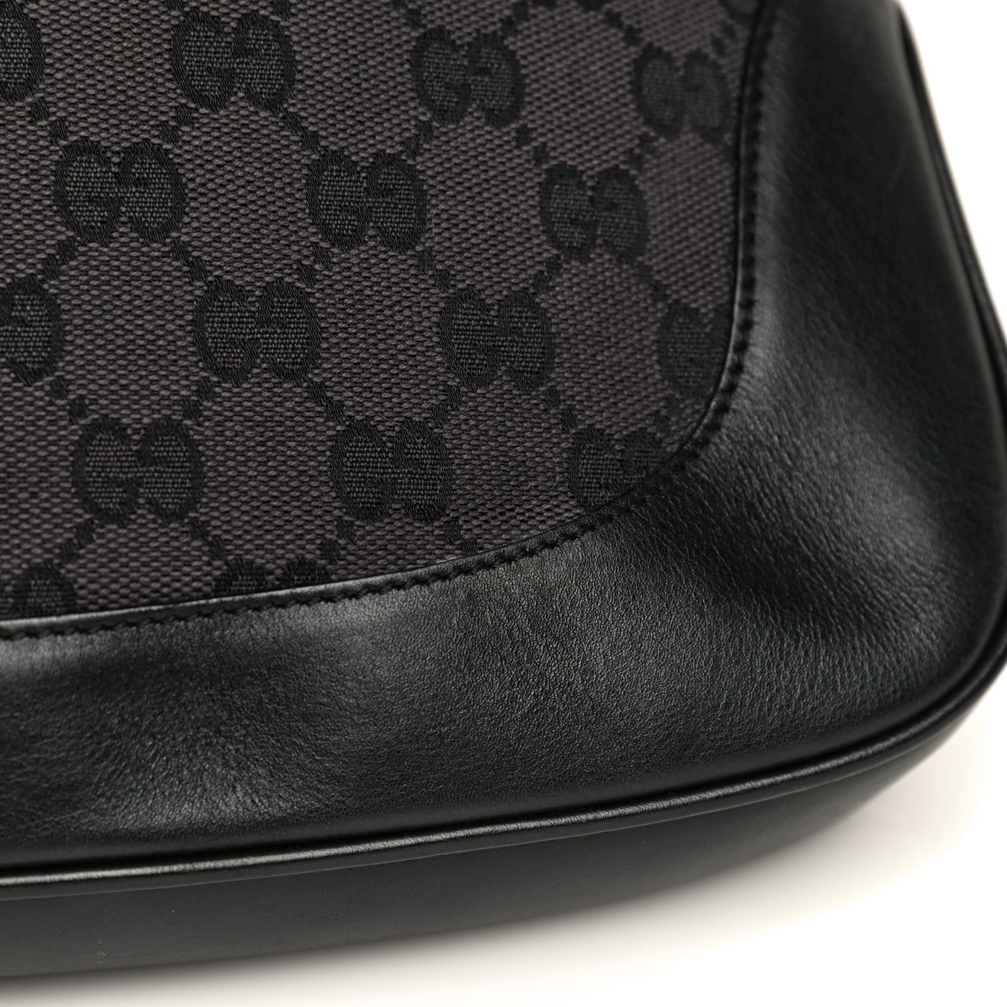 Monogram Small Jackie O Hobo Black