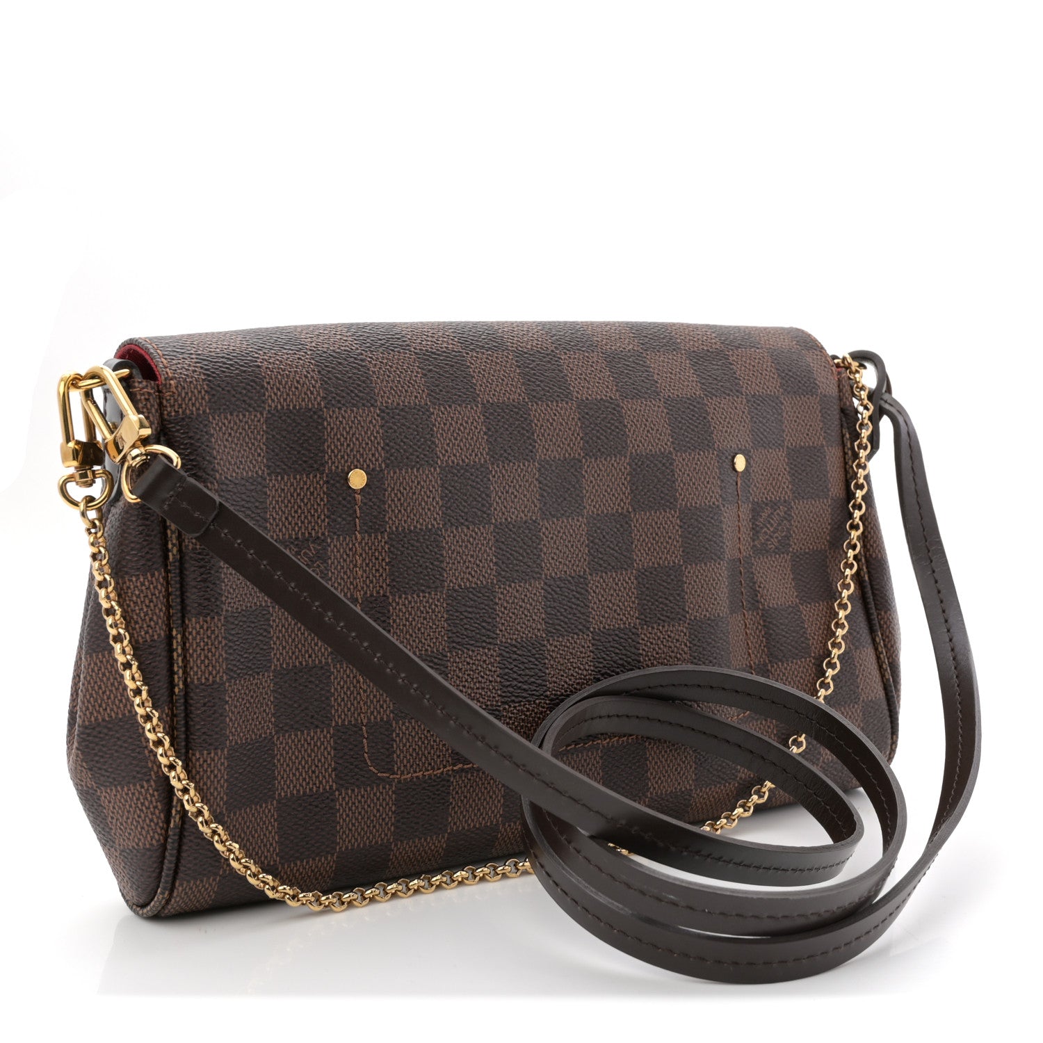 Louis Vuitton Damier Ebene Favorite MM 3 of 10