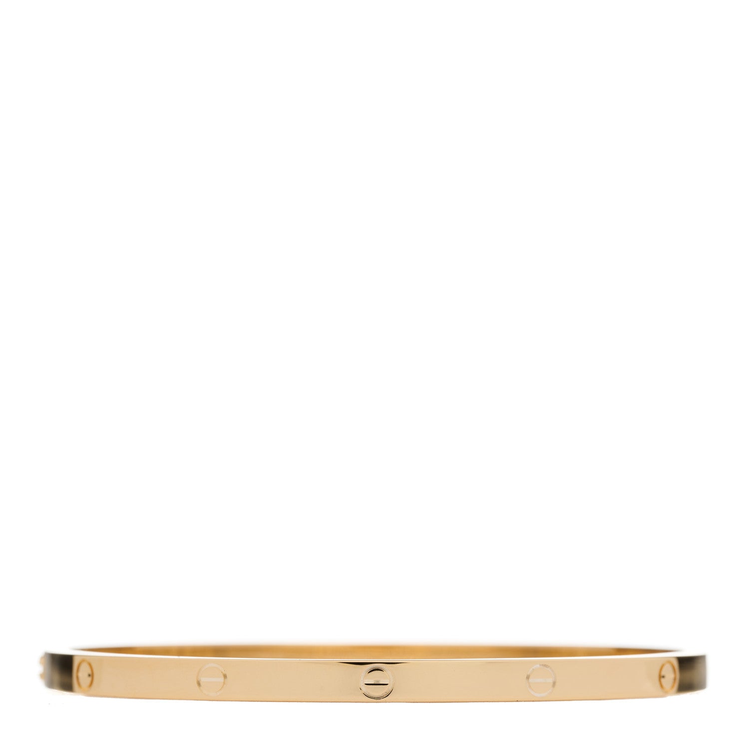 Cartier 18K Yellow Gold Small LOVE Bracelet 17 2 of 9