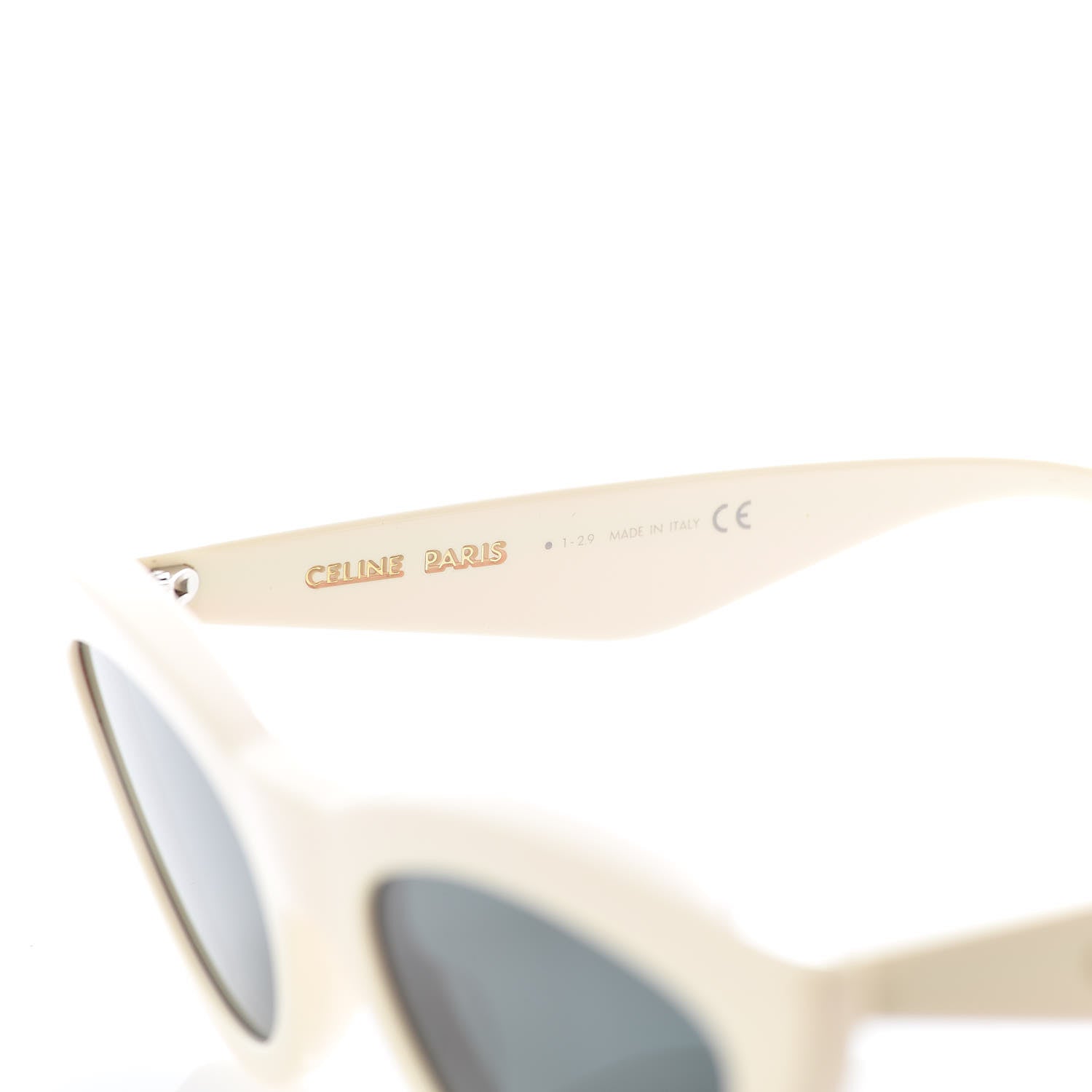 Celine Acetate Cat Eye Sunglasses CL40019I Ivory 6 of 7