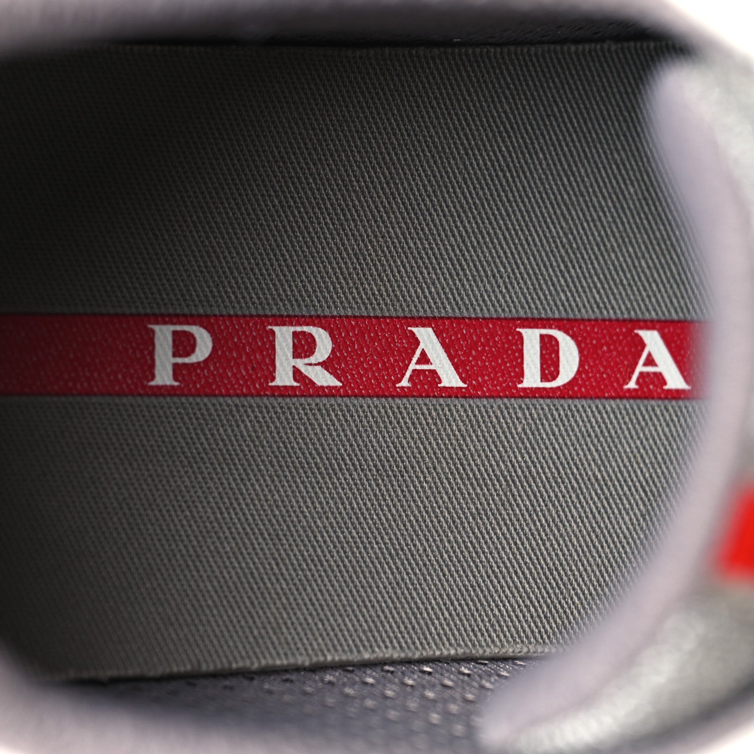Prada Soft Rubber Mesh Womens America's Cup Sneakers 35 White Argento 9 of 9
