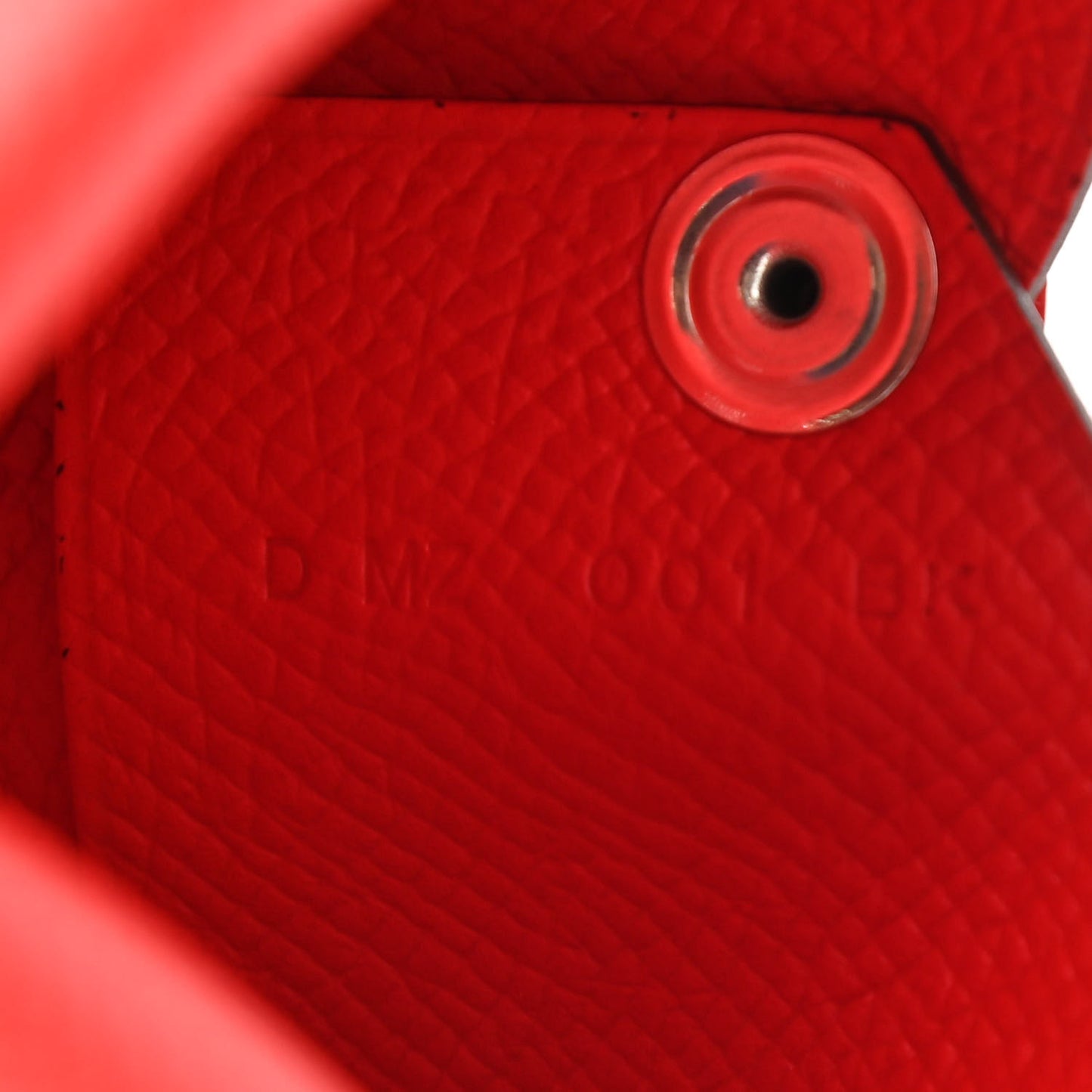 Epsom Calvi Card Case Rouge Casaque