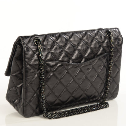 Chanel Metallic Calfskin 2.55 Reissue 227 Flap Black 3 of 8