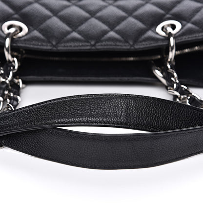 Chanel Caviar Quilted Grand Shopping Tote GST Black 10 of 15