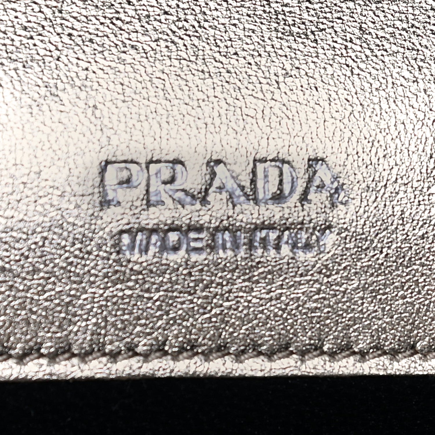 Prada Metallic Nappa Impunture Small Diagramme Crossbody Bag Gold 7 of 14