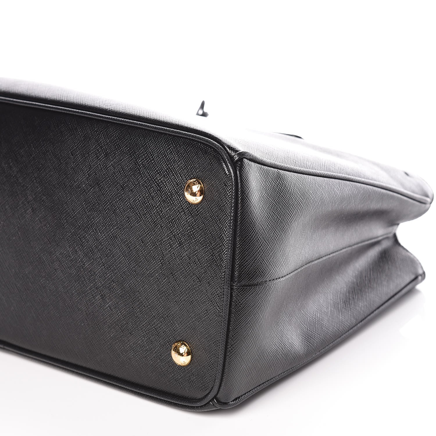 Prada Saffiano Lux Small Tote Nero Black 9 of 9