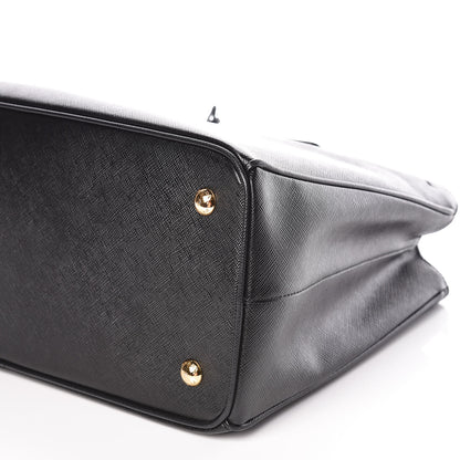 Prada Saffiano Lux Small Tote Nero Black 9 of 9
