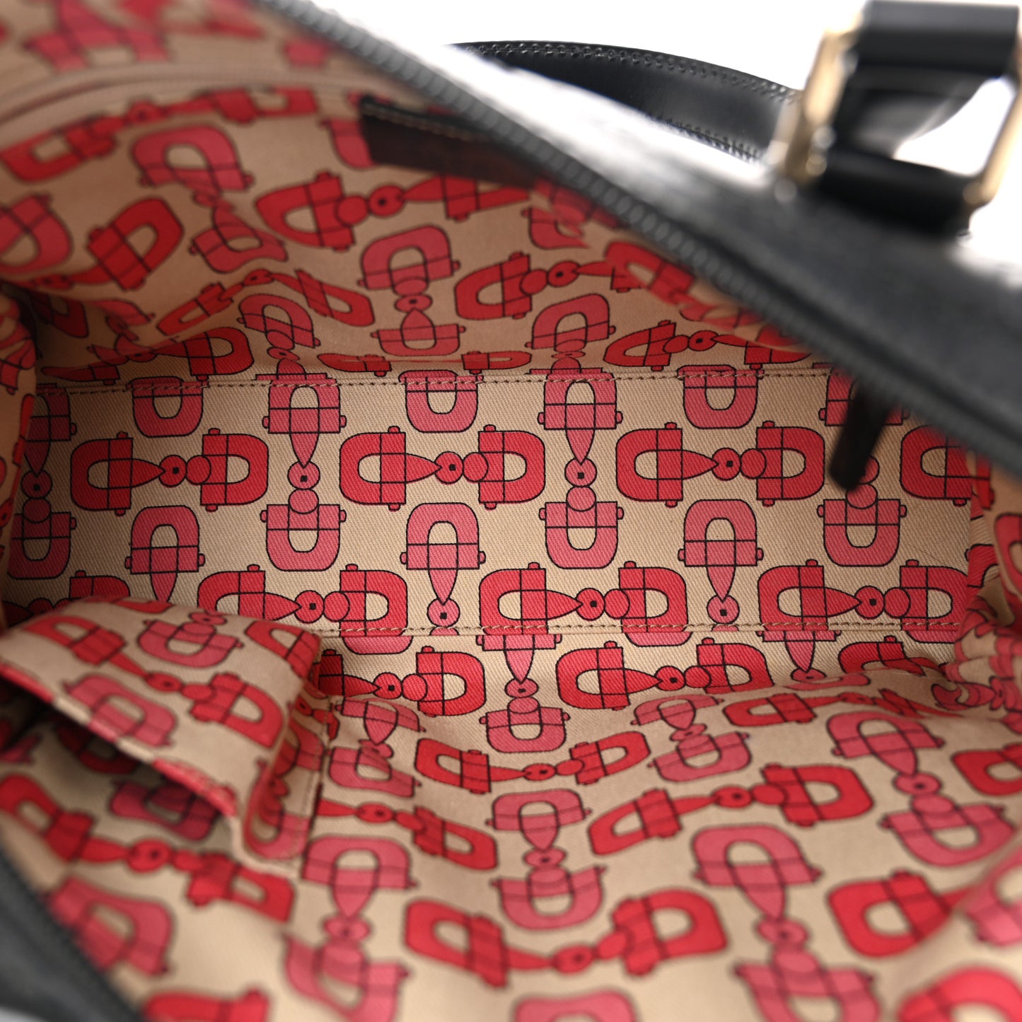 Guccissima Small Boston Black