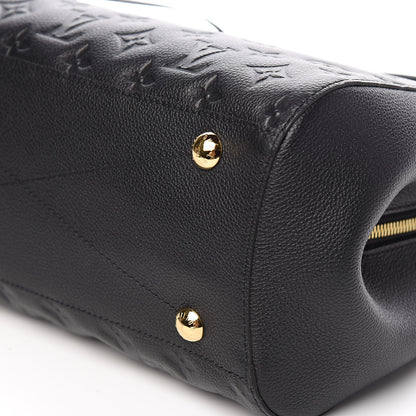 Louis Vuitton Empreinte Montaigne MM Black 10 of 12
