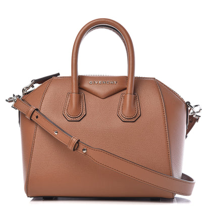 Givenchy Sugar Goatskin Mini Antigona Caramel 1 of 10