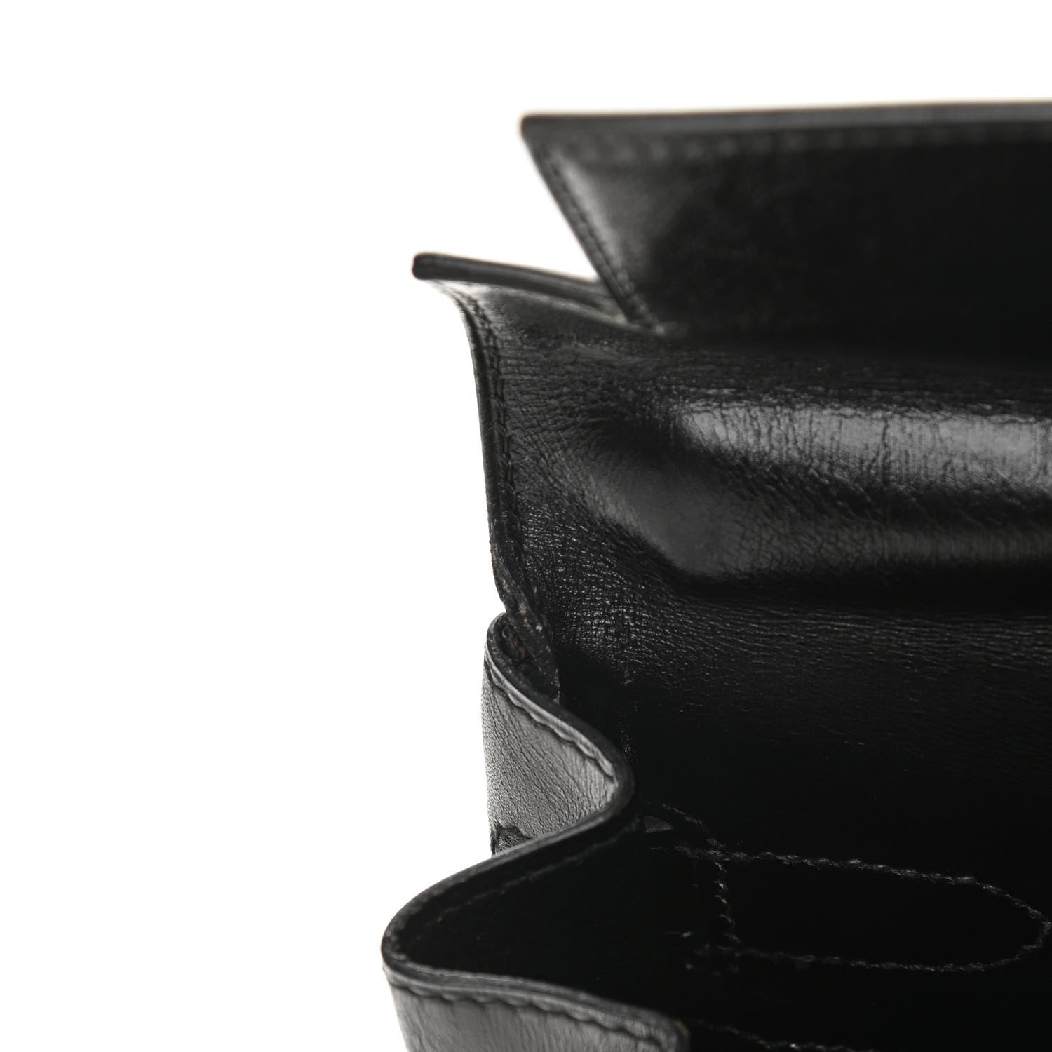 Hermes Box Kelly Retourne 32 Black 14 of 18