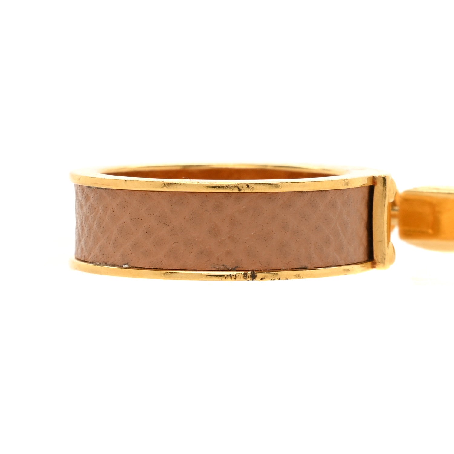 Hermes Madame Calfskin Kelly Cadena Scarf Ring 5 of 5