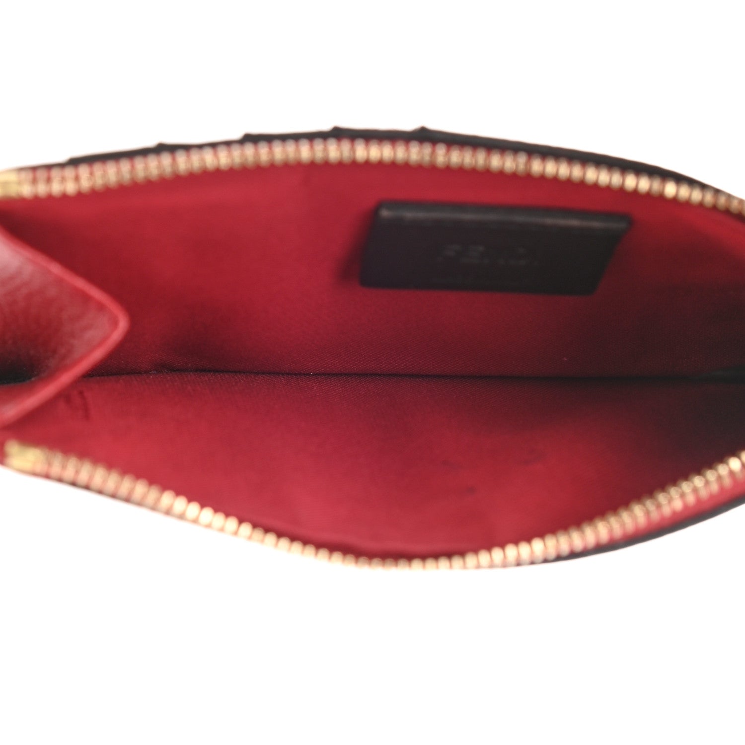 Fendi Vitello Cruise F is Fendi Zip Card Holder Fragola 5 of 9