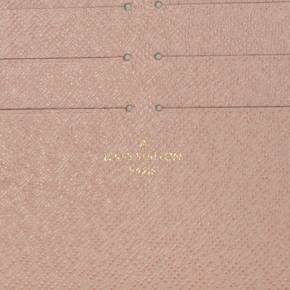 Louis Vuitton Calfskin Felicie Card Holder Insert Rose Ballerine 6 of 6