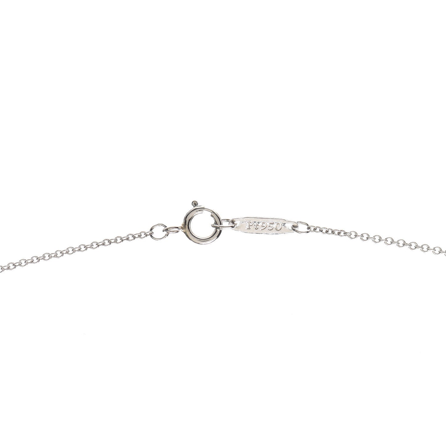 Platinum Diamond Extra Mini Heart Pendant Necklace