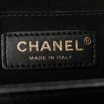 Chanel Caviar Quilted Medium Boy Flap Black 6 of 11