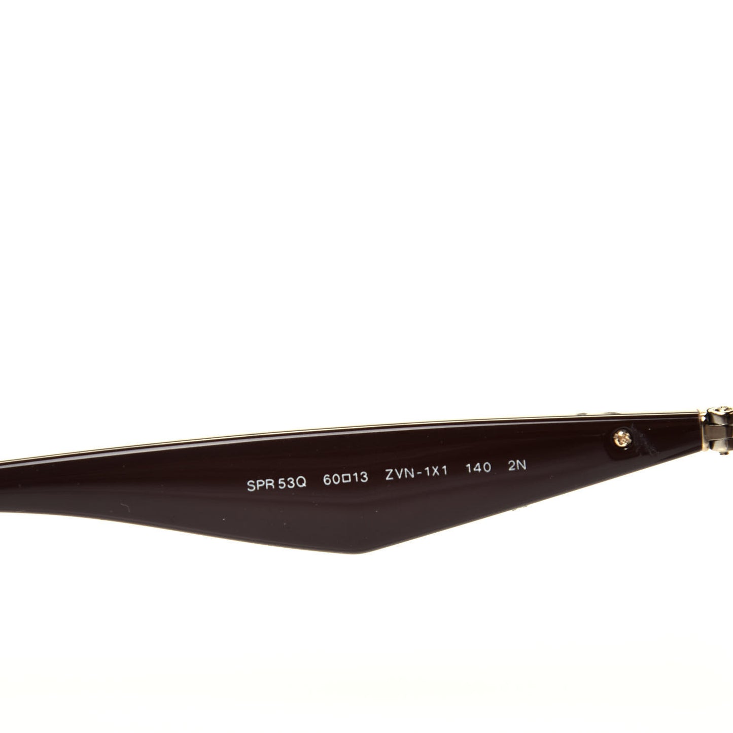 Metal Gradient Aviator Sunglasses SPR53Q Brown
