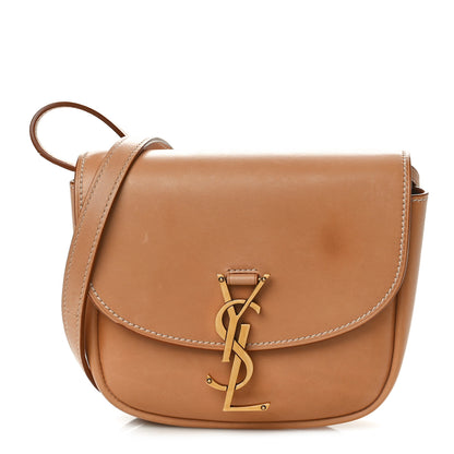 Saint Laurent Smooth Vintage Calfskin Small Kaia Satchel Brown Gold 1 of 10