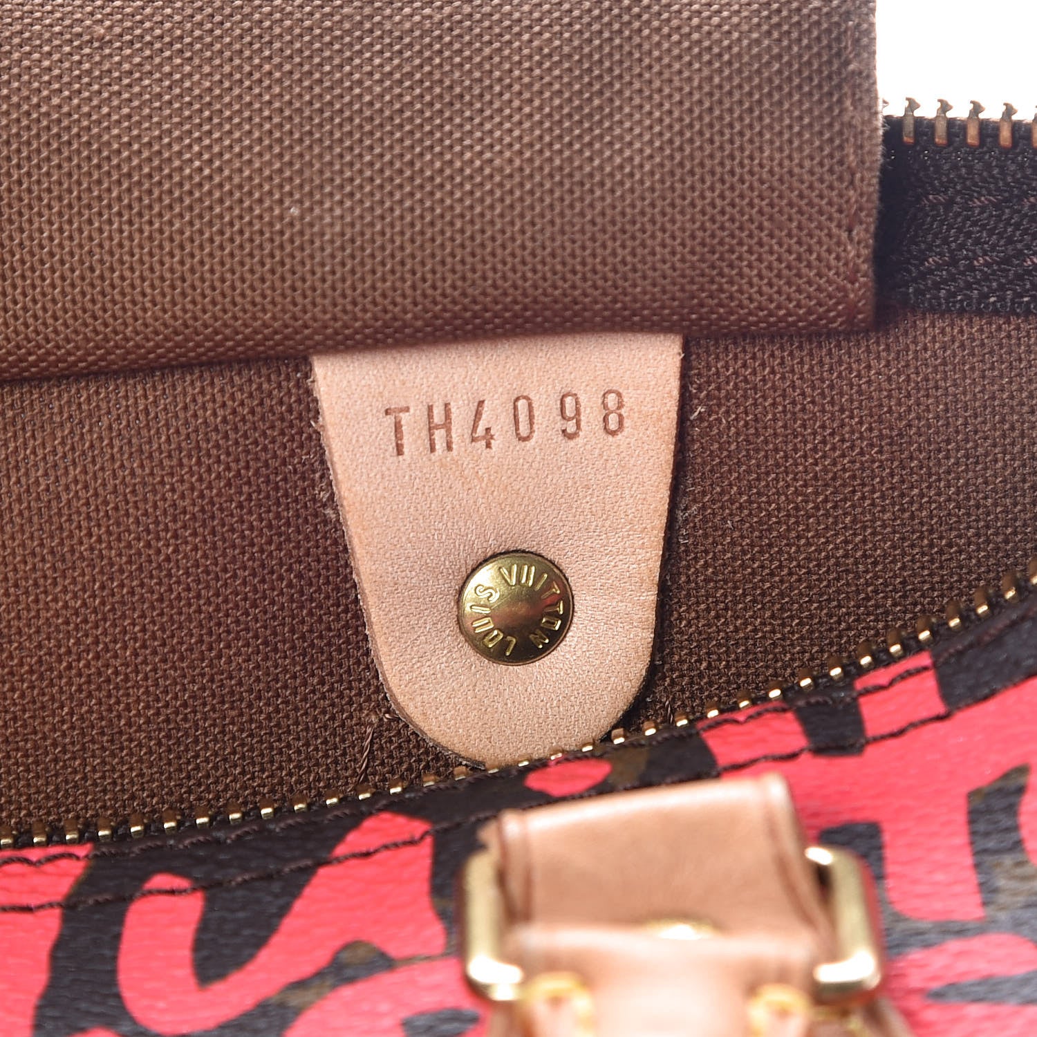 Louis Vuitton Monogram Graffiti Speedy 30 Fuchsia 7 of 16