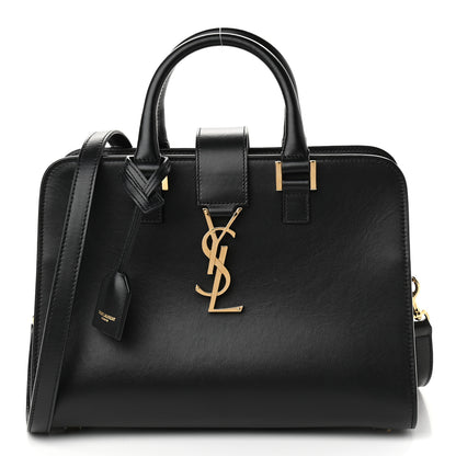 Saint Laurent Calfskin Monogram Baby Cabas Black 1 of 8