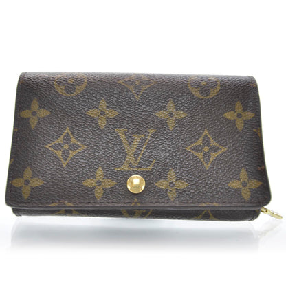 Louis Vuitton Monogram Porte-Monnaie Tresor Wallet 1 of 8