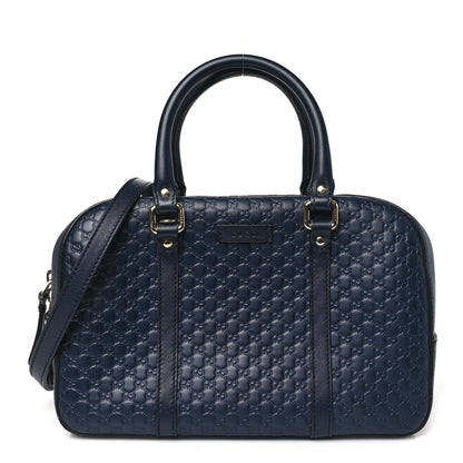 Gucci Microguccissima Medium Crossbody Bag Blue 1 of 11