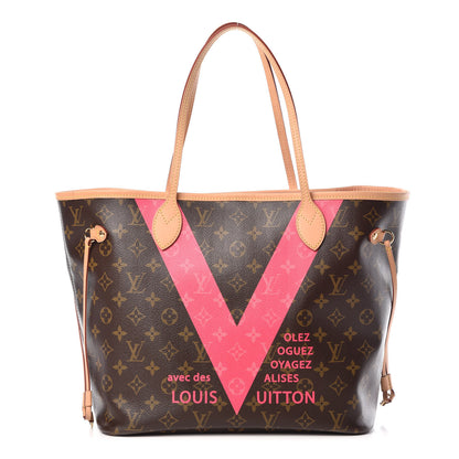 Louis Vuitton Monogram V Neverfull MM Grenade 3 of 12