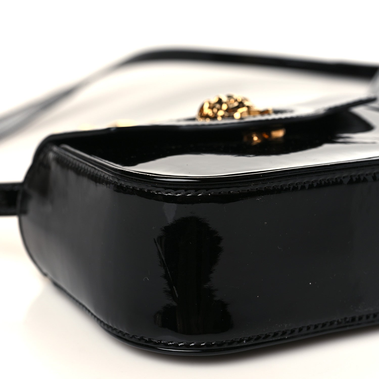 Versace Patent Mini La Medusa Bag Black 6 of 7