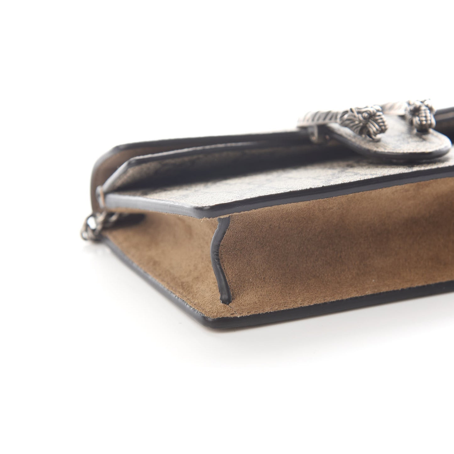 GG Supreme Monogram Super Mini Dionysus Shoulder Bag Taupe