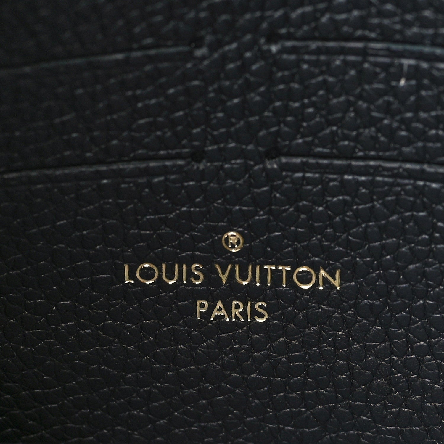 Louis Vuitton Empreinte Vavin Chain Wallet Black 6 of 8