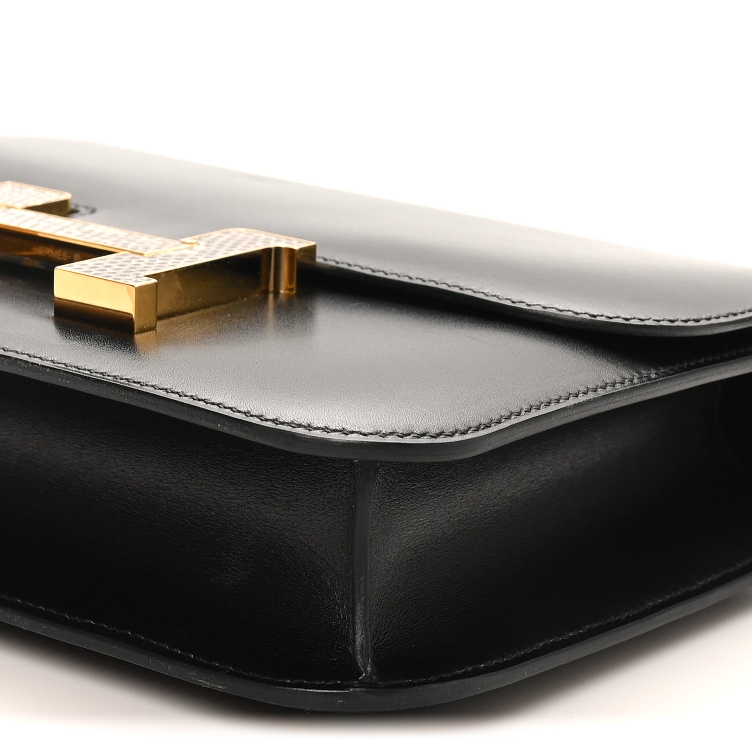 Hermes Box Lizard Constance 1-24 Black Ombre 10 of 12
