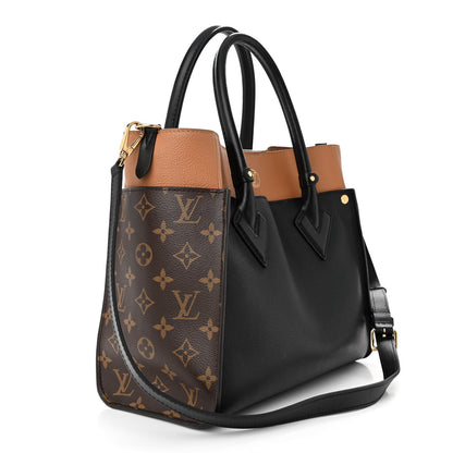 Louis Vuitton Calfskin Monogram On My Side Black 3 of 11