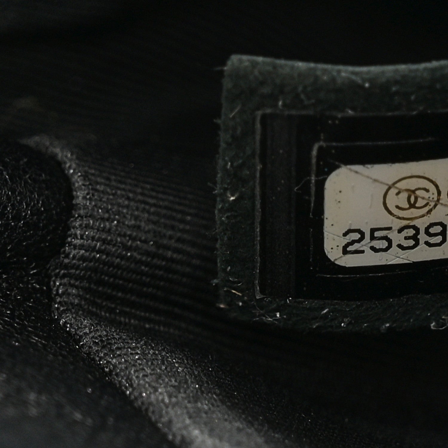 Chanel Lambskin Quilted CC Chain Bucket Drawstring Bag Black 7 of 11