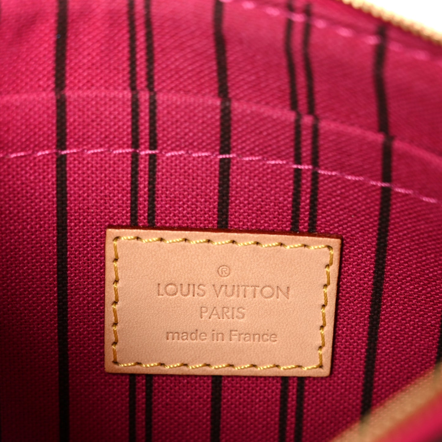 Monogram Neverfull PM Pochette Pivoine