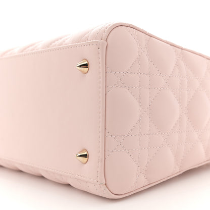 Christian Dior Lambskin Cannage Medium Lady Dior Light Pink 10 of 10