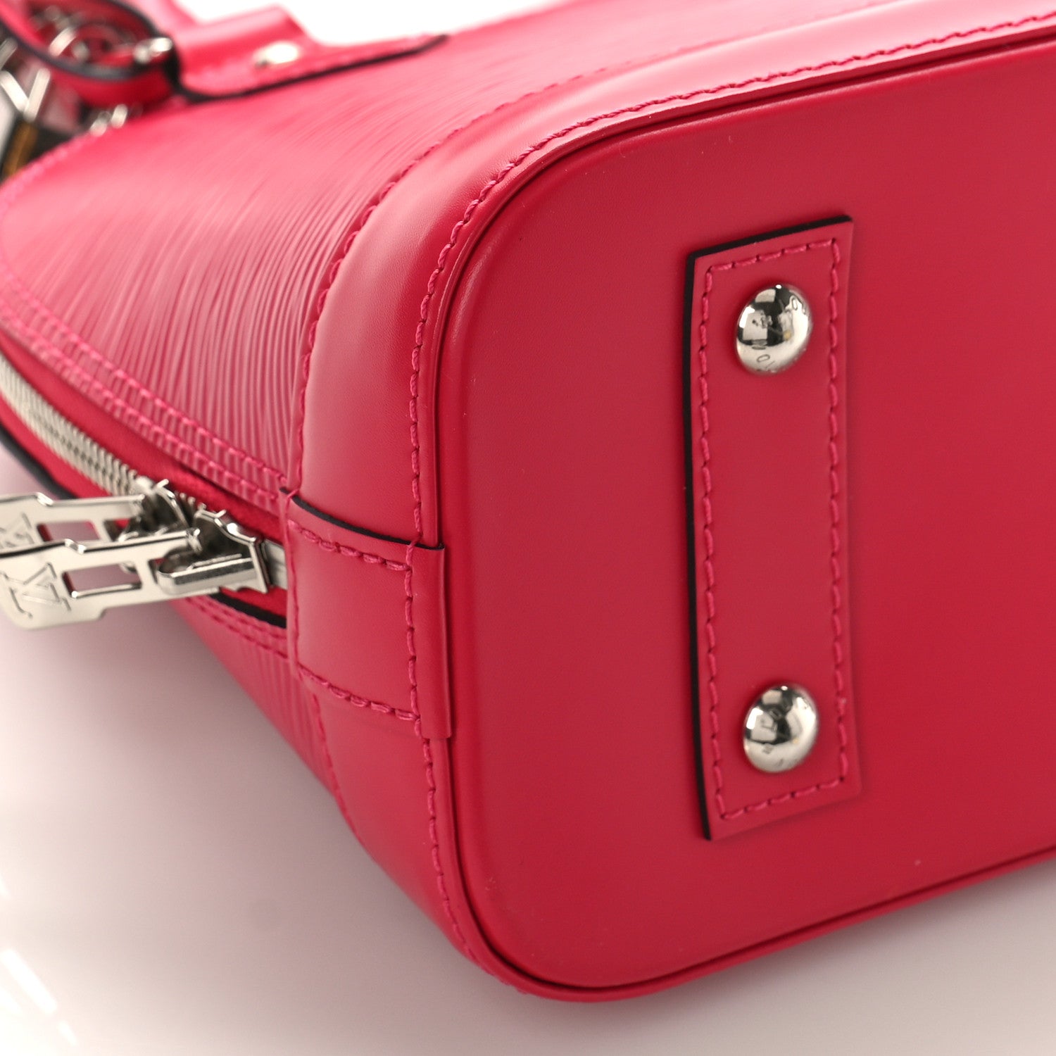 Louis Vuitton Epi Jacquard Alma BB Rose Pondicherry 7 of 8