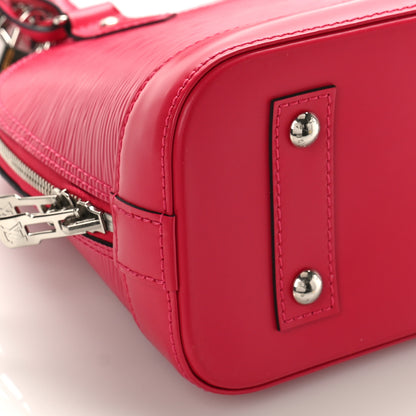 Louis Vuitton Epi Jacquard Alma BB Rose Pondicherry 7 of 8