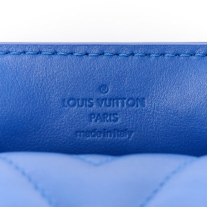 Louis Vuitton LOUIS VUITTON Calfskin New Wave Chain PM Blue Neon 6 of 13