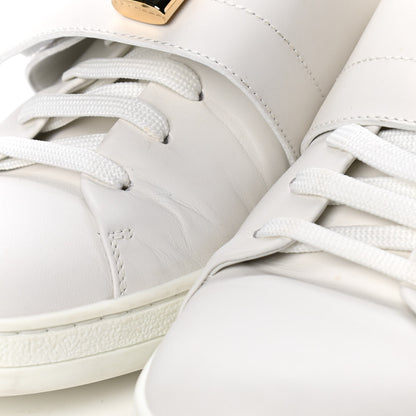 Louis Vuitton Calfskin Front Row Sneaker 38.5 White 10 of 13
