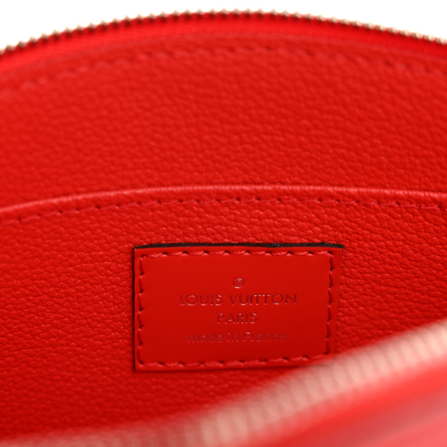 Epi Cosmetic Pouch Coquelicot