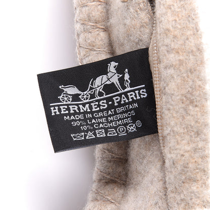 Hermes Wool Cashmere Avalon III Pillow PM Coco Camomille 6 of 6