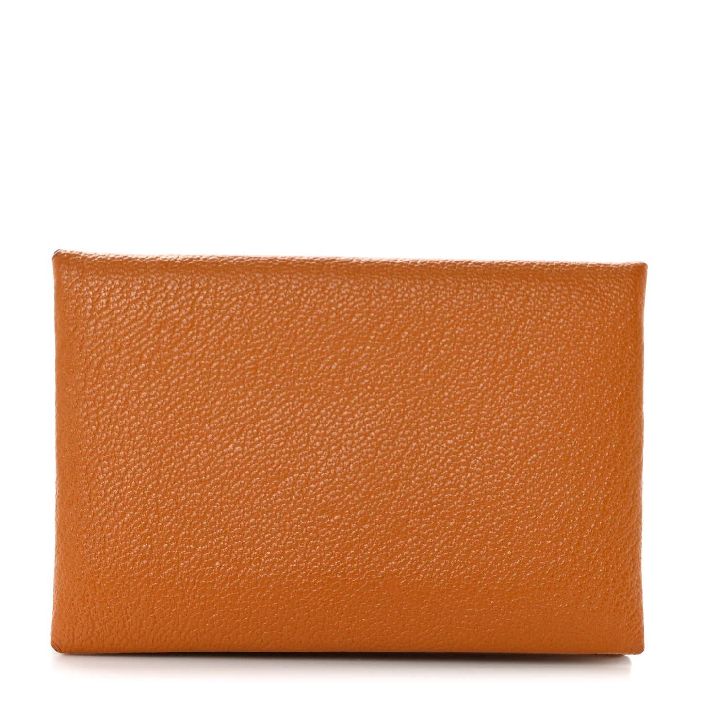 Chevre Mysore Verso Calvi Card Case Caramel Rose Sakura